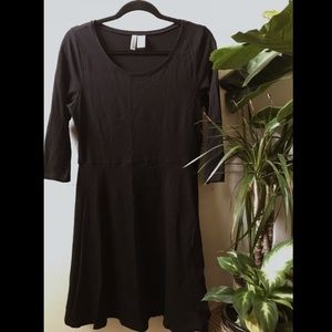 Fit n Flare Long Sleeve Dress